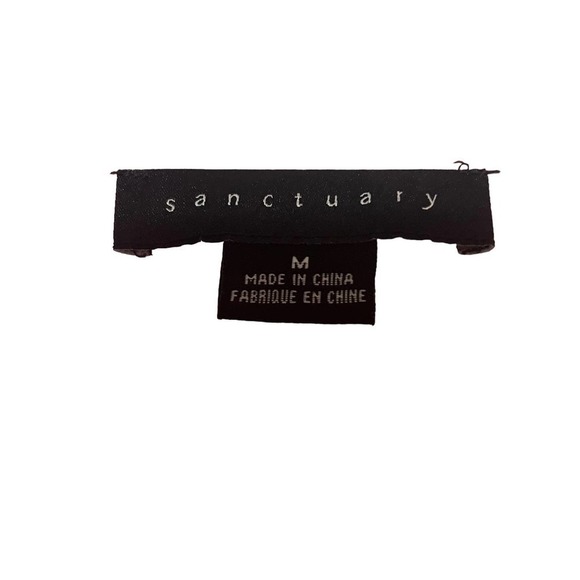 Sanctuary Stitch Fix Tiered Tied 3/4 Sleeve Salmon 100% Linen Sylvie Top - Picture 6 of 8